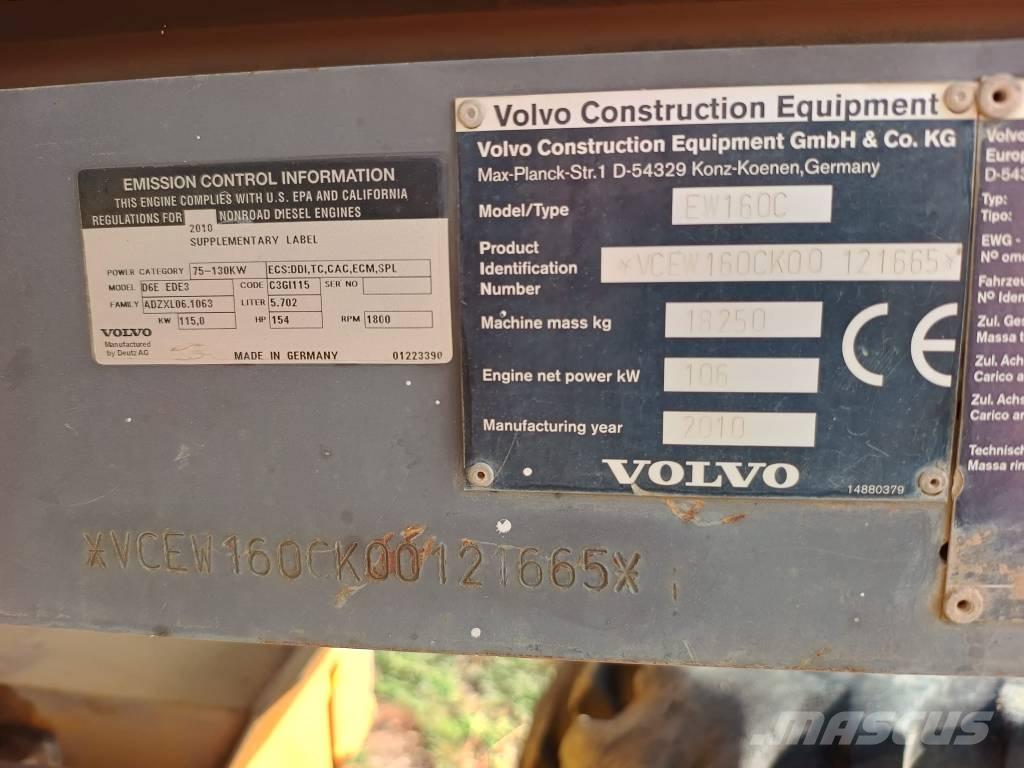 Volvo EW 160 C Mobilbagger