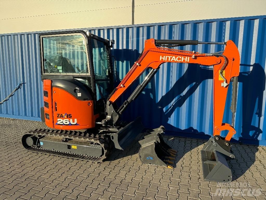 Hitachi ZX 26 U-6 Minibagger < 7t