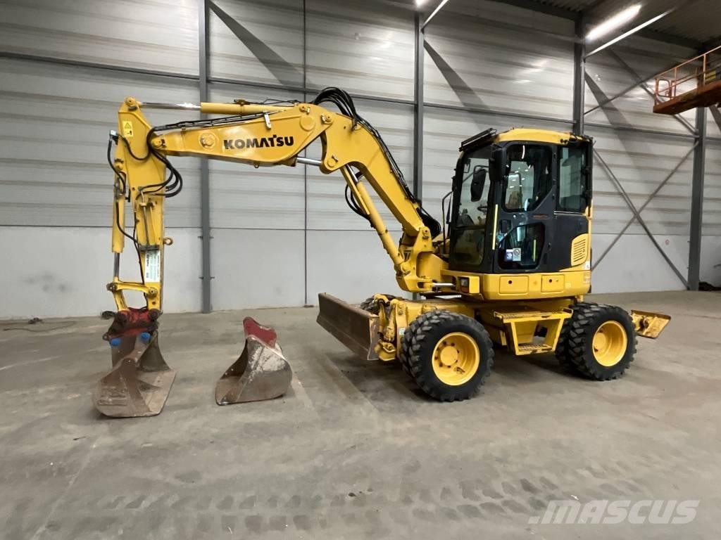 Komatsu PW 98 MR-8 Mobilbagger