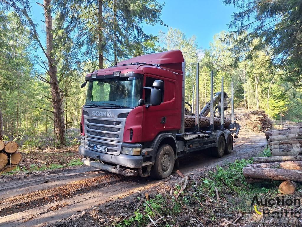 Scania R 480 Holztransporter