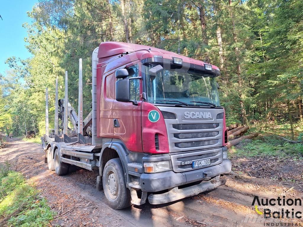 Scania R 480 Holztransporter