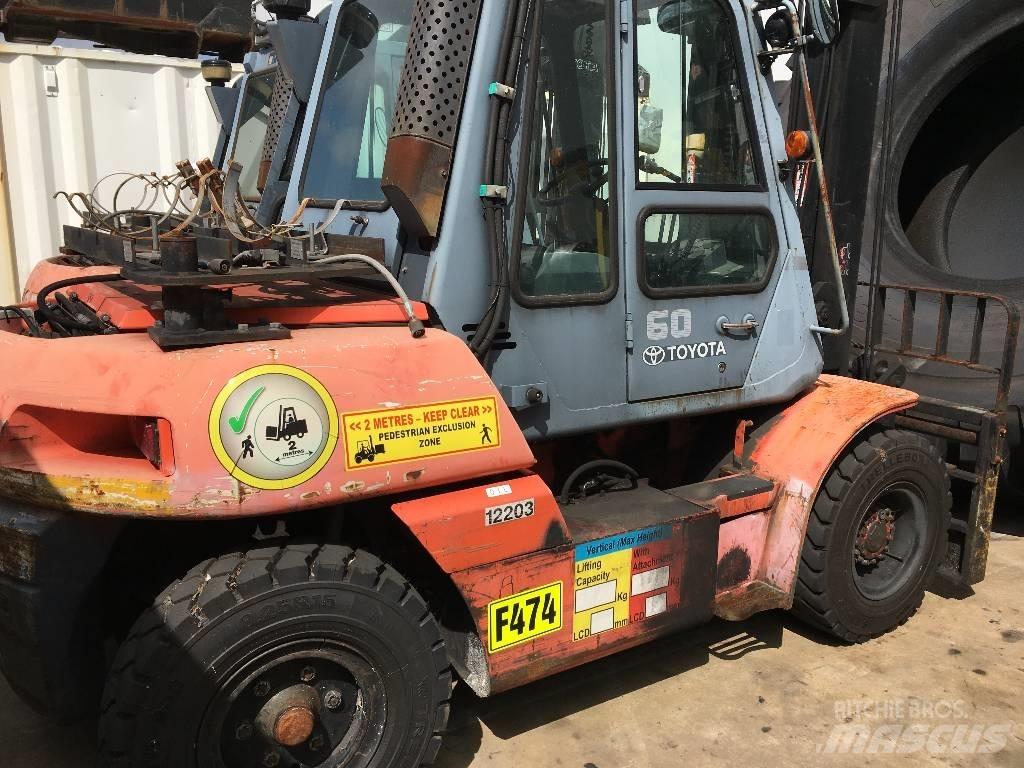 Toyota 5FG60 LPG heftrucks