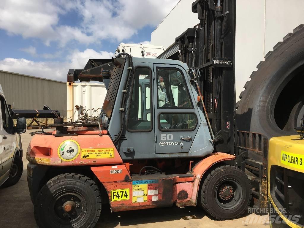 Toyota 5FG60 LPG heftrucks