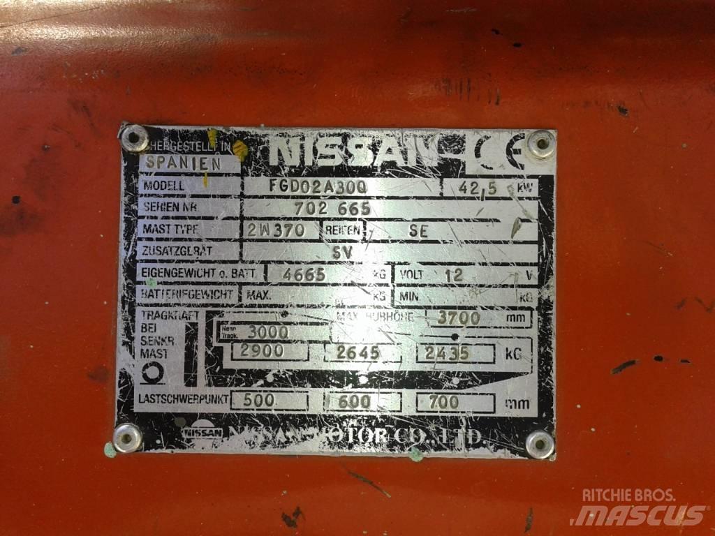 Nissan FGD09A30Q Diesel heftrucks