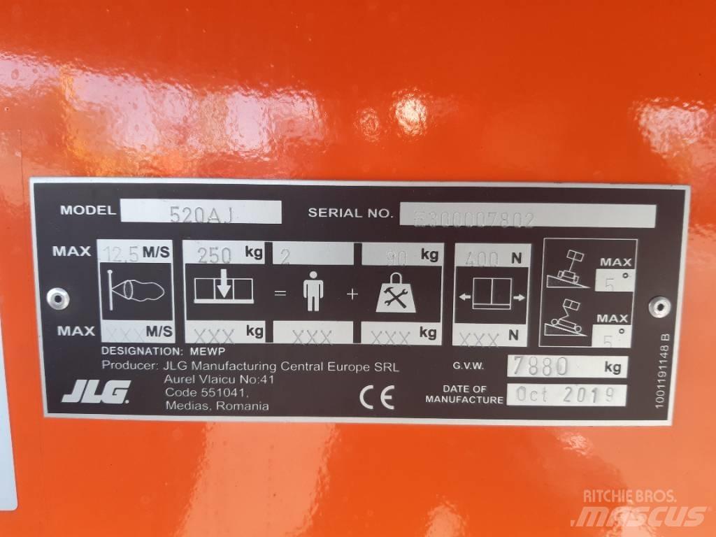 JLG 520 AJ Gelenkteleskoparbeitsbühnen
