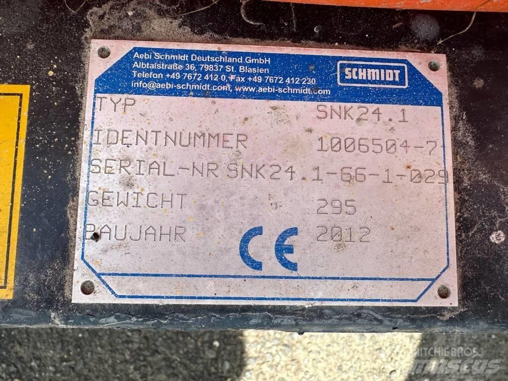 Schmidt SNK24.1 Schneeschilde und -pflüge