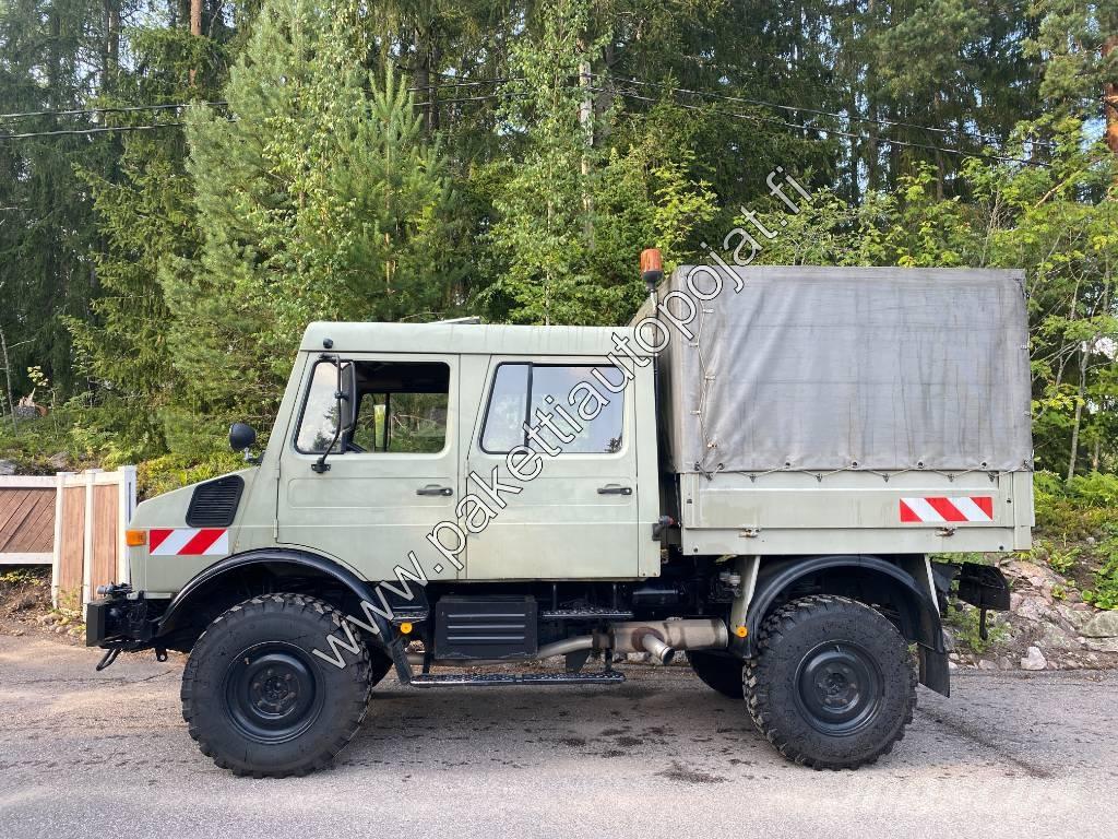 Unimog U 1250L DoKa Pritsche & Plane