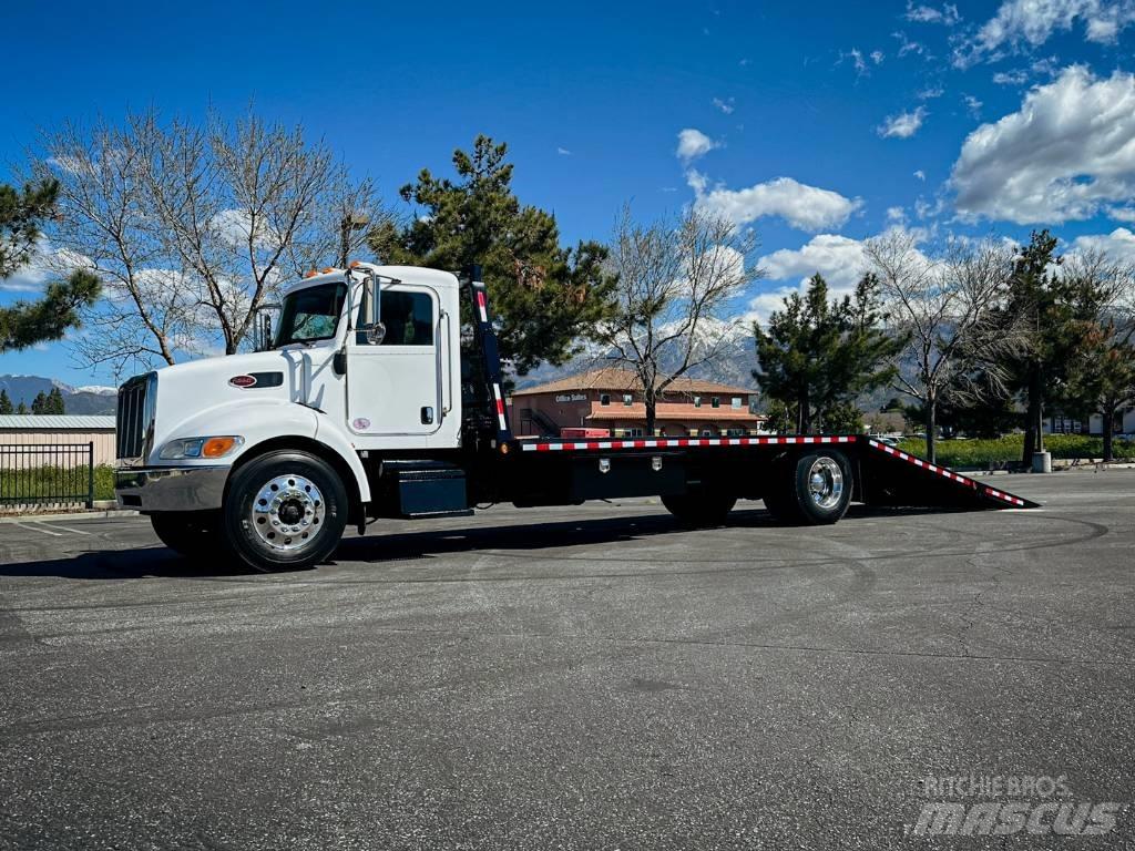 Peterbilt 337 Pritschenwagen/Pritschenwagen mit Seitenklappe