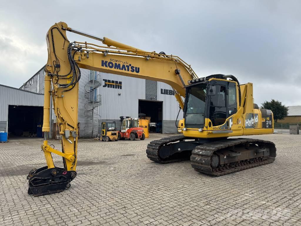 Komatsu HB215LC-1 Materialumschlag