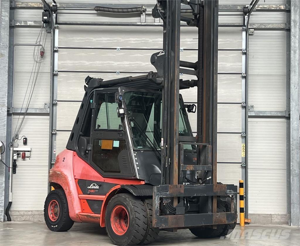 Linde H80D-03 Diesel heftrucks