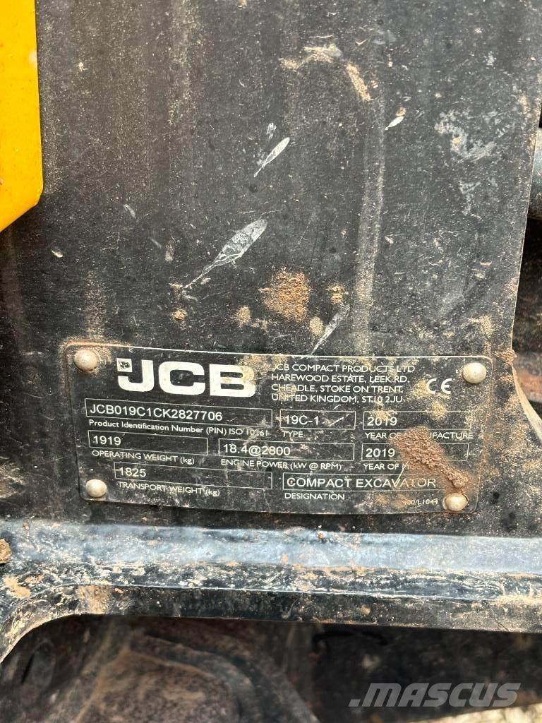 JCB 19 C-1 Minibagger < 7t