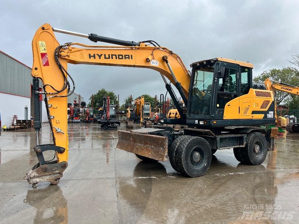 Hyundai HW140 Mobilbagger