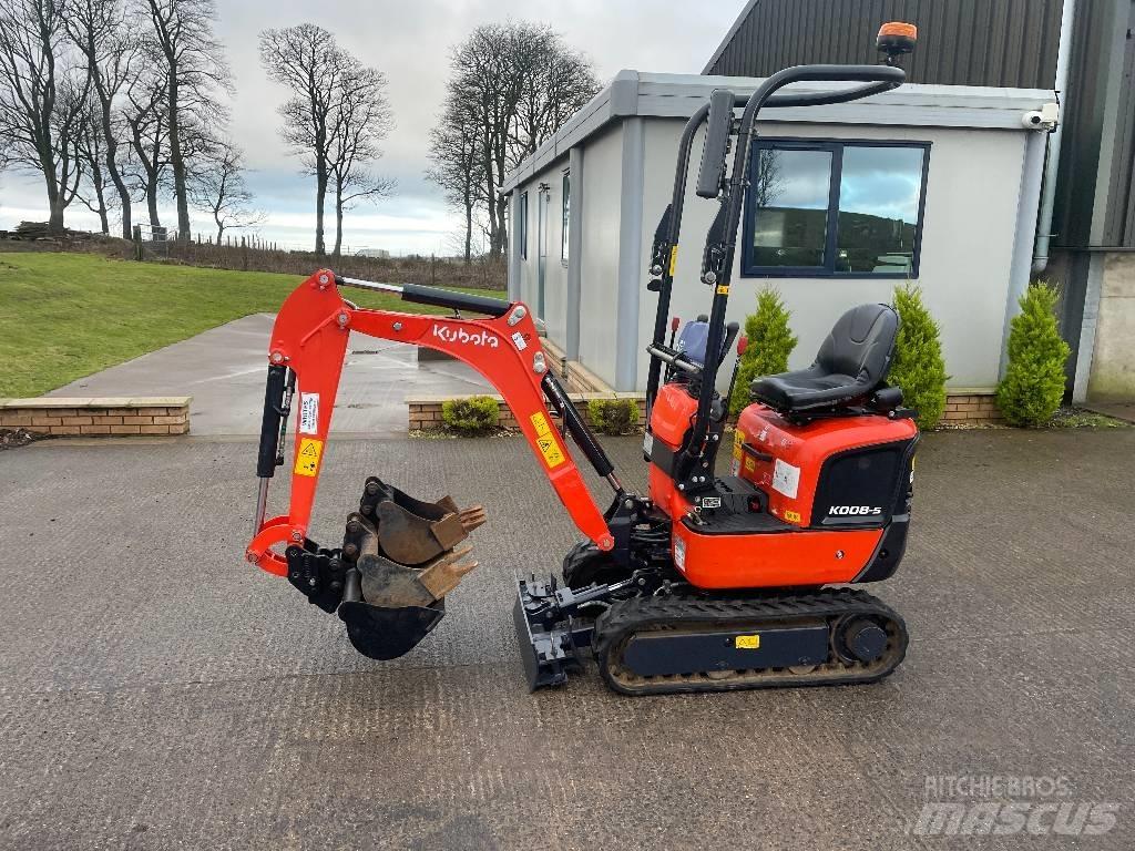 Kubota K008-5 Minibagger < 7t