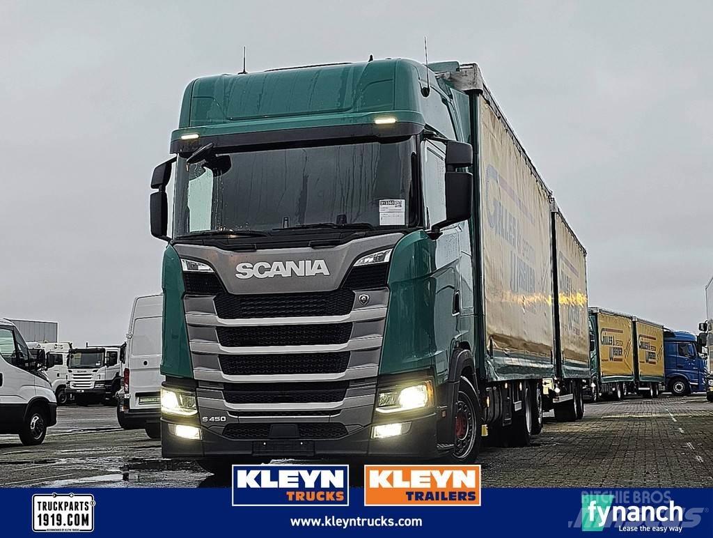 Scania S450 6x2*4 Pritsche & Plane