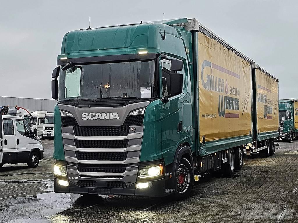 Scania S450 6x2*4 Pritsche & Plane