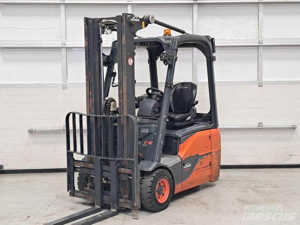 Linde E16C-02 Elektrische heftrucks