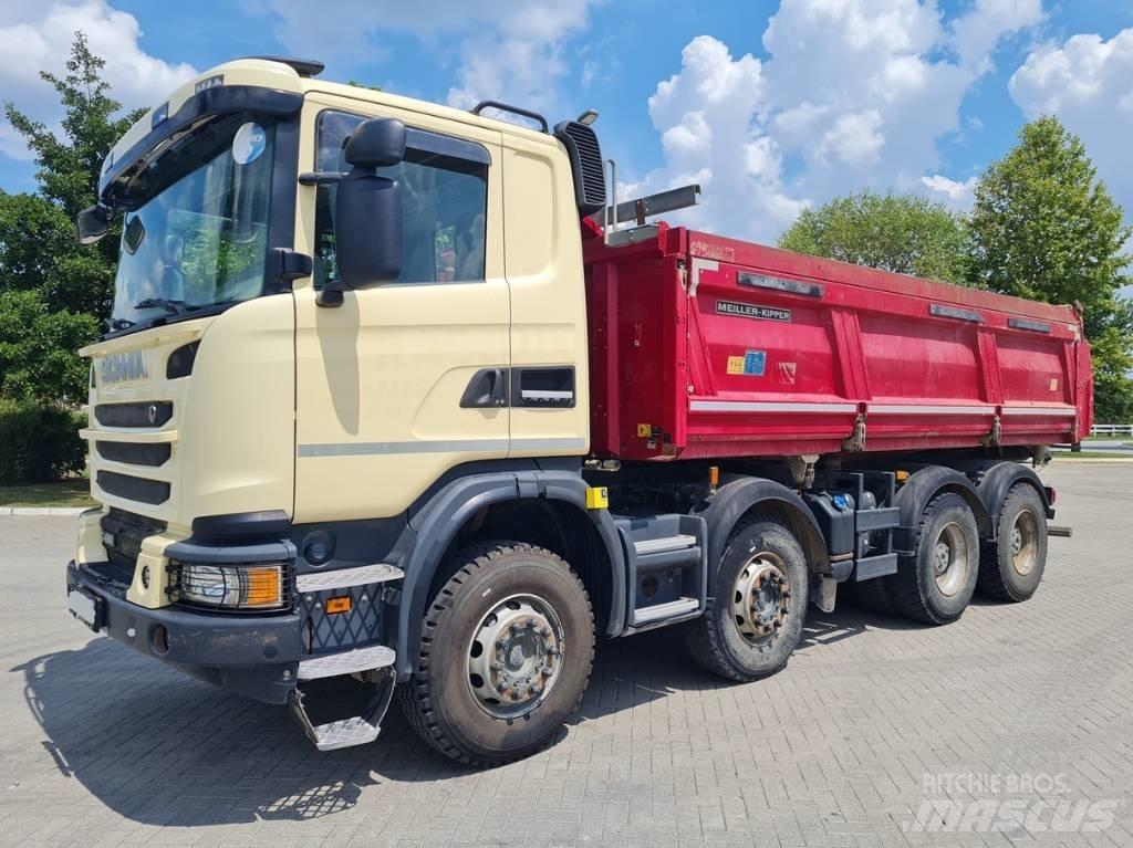 Scania G490 8X4 Kipper