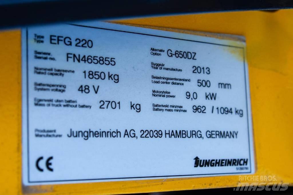 Jungheinrich EFG 220 Elektrische heftrucks