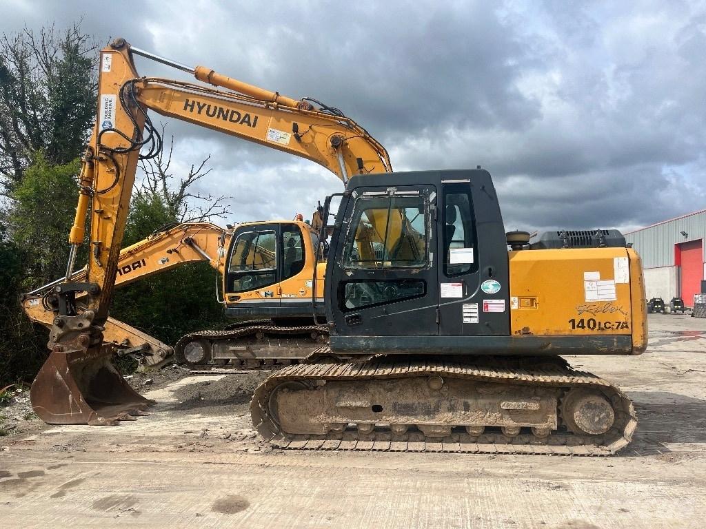 Hyundai 140LC-7A Raupenbagger