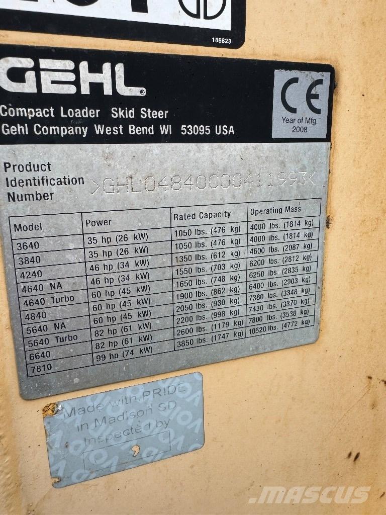 Gehl 4840 Kompaktlader