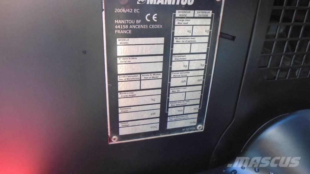 Manitou ATJ 160 Gelenkteleskoparbeitsbühnen