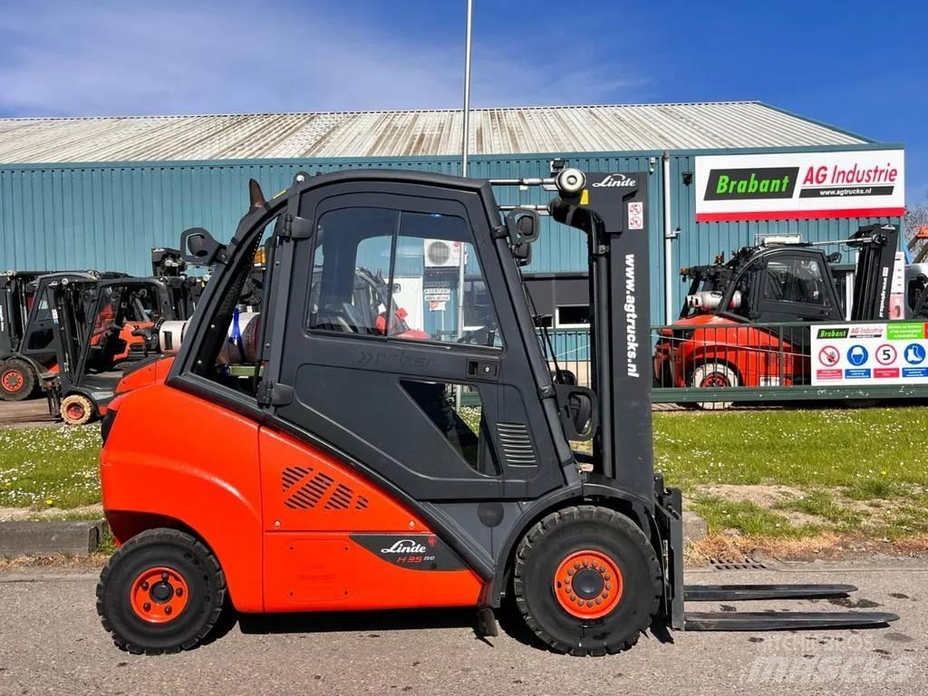 Linde H35T-02 LPG heftrucks