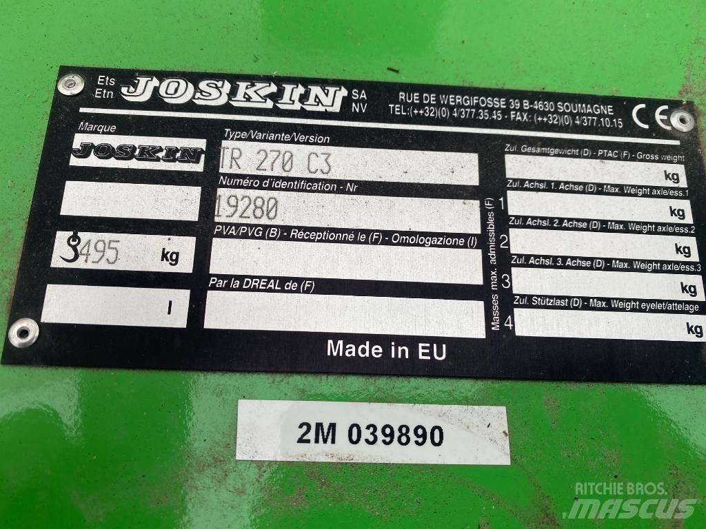Joskin TR 270 C3 Mulcher