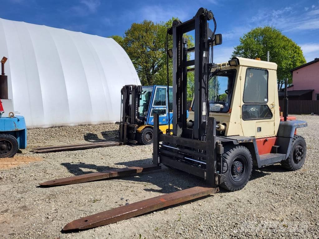 Mitsubishi FD 60 Diesel heftrucks