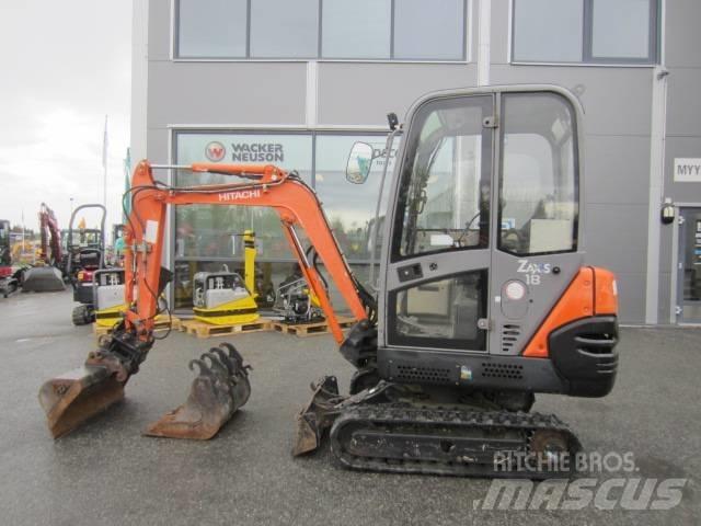 Hitachi ZX 18 Minibagger < 7t