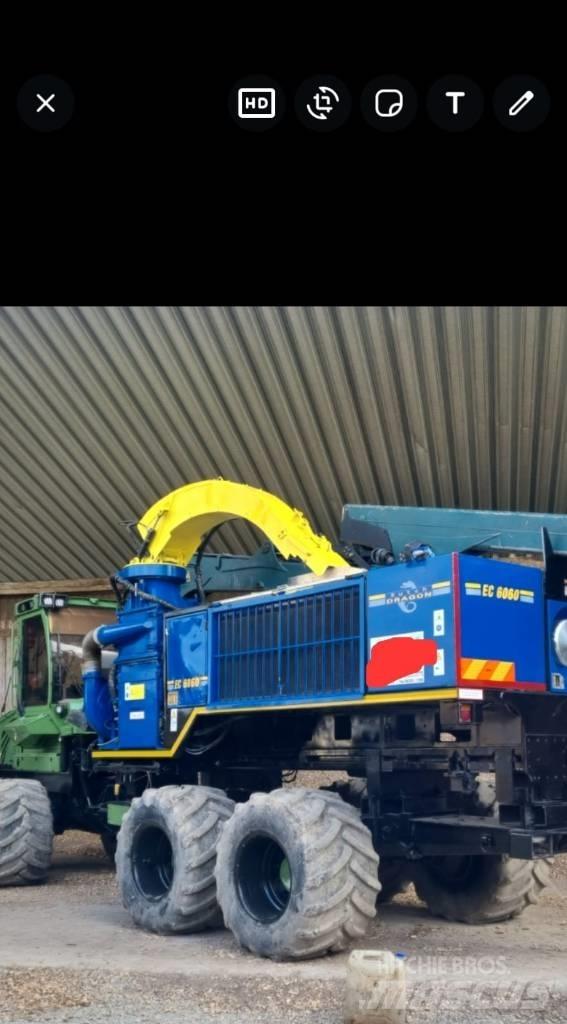Dutch Dragon EC6060 Holzhäcksler
