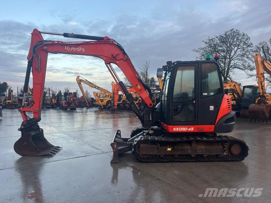Kubota KX 080-4 Midibagger  7t - 12t