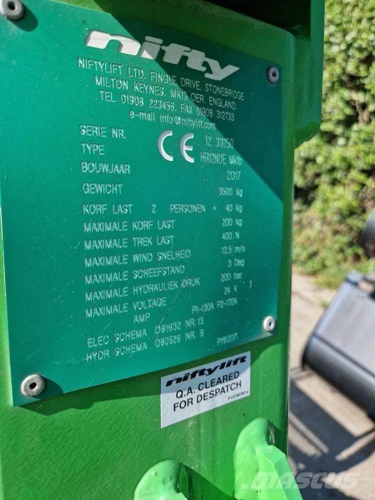 Niftylift HR12NDE Gelenkteleskoparbeitsbühnen