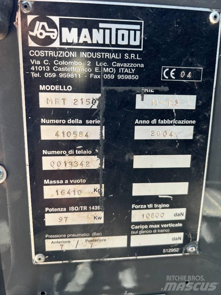 Manitou MRT 2150 Teleskoplader