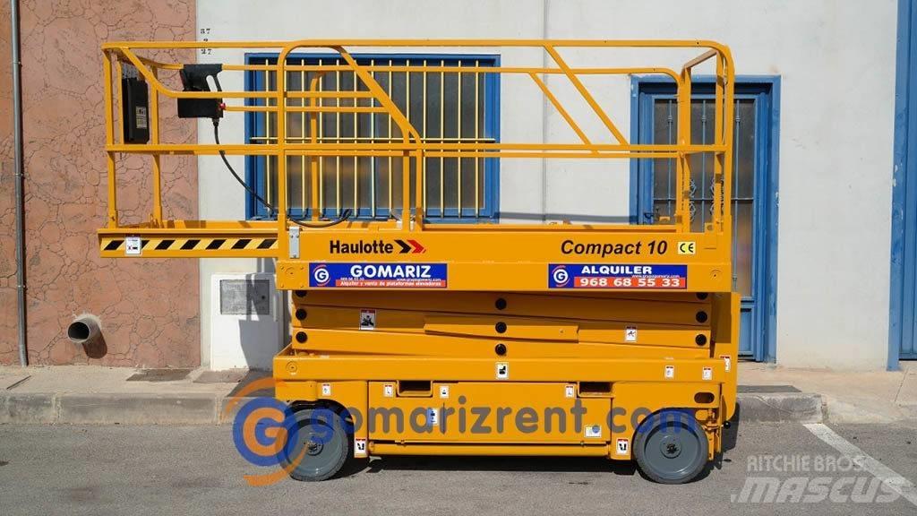 Haulotte Compact 10 Scheren-Arbeitsbühnen