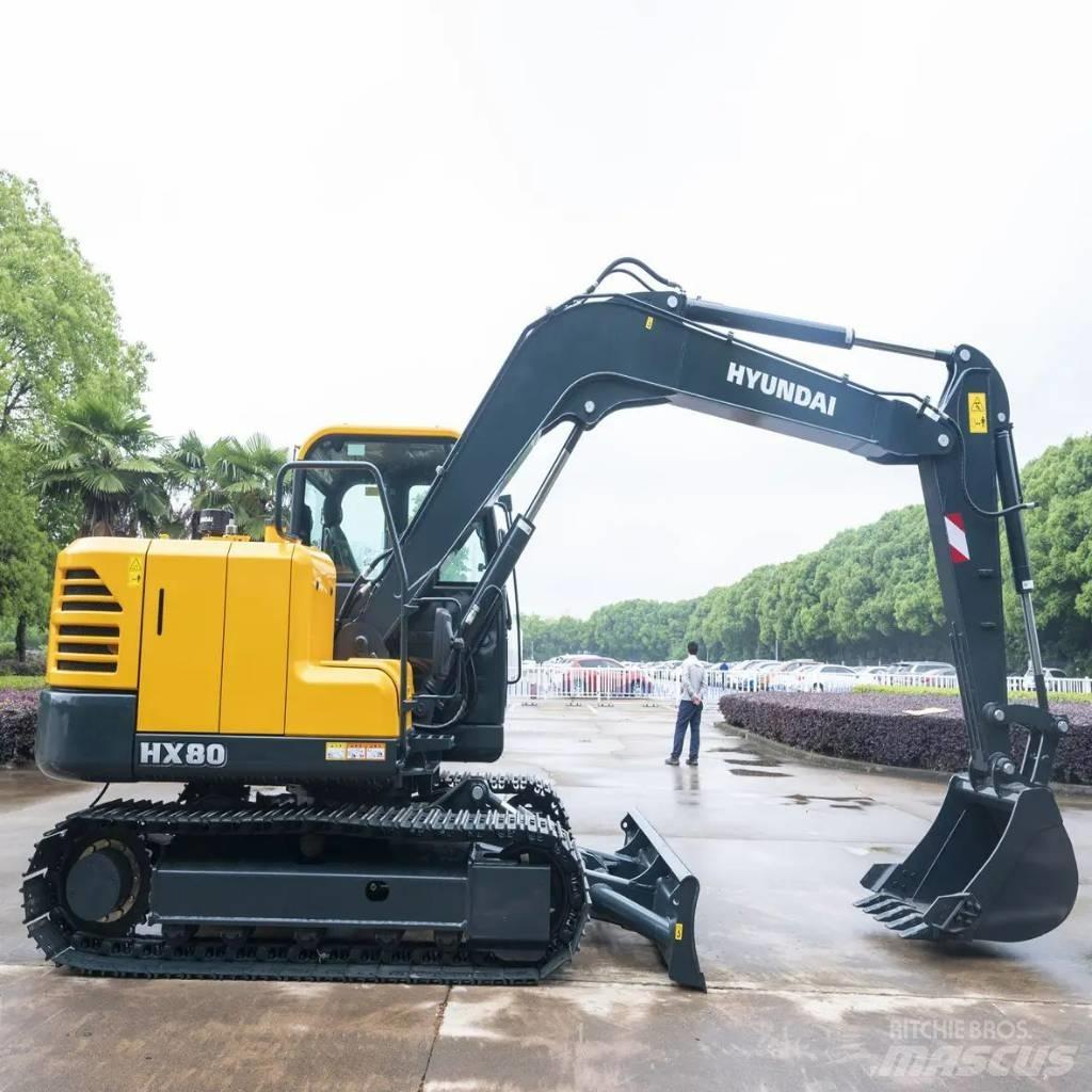 Hyundai HX80 Midibagger  7t - 12t