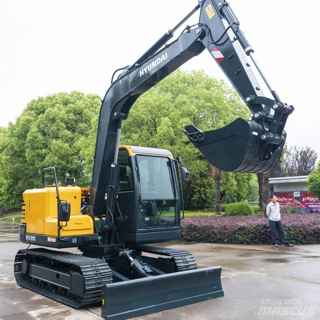 Hyundai HX80 Midibagger  7t - 12t