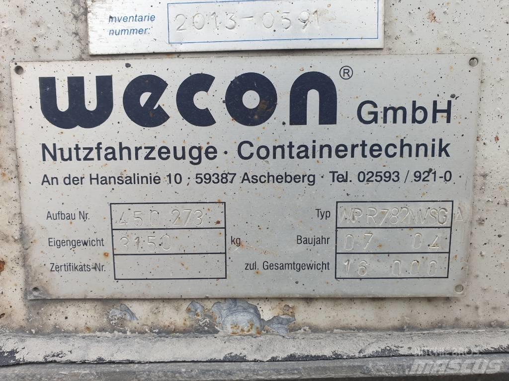 Wecon WPR782 Kastenaufbau