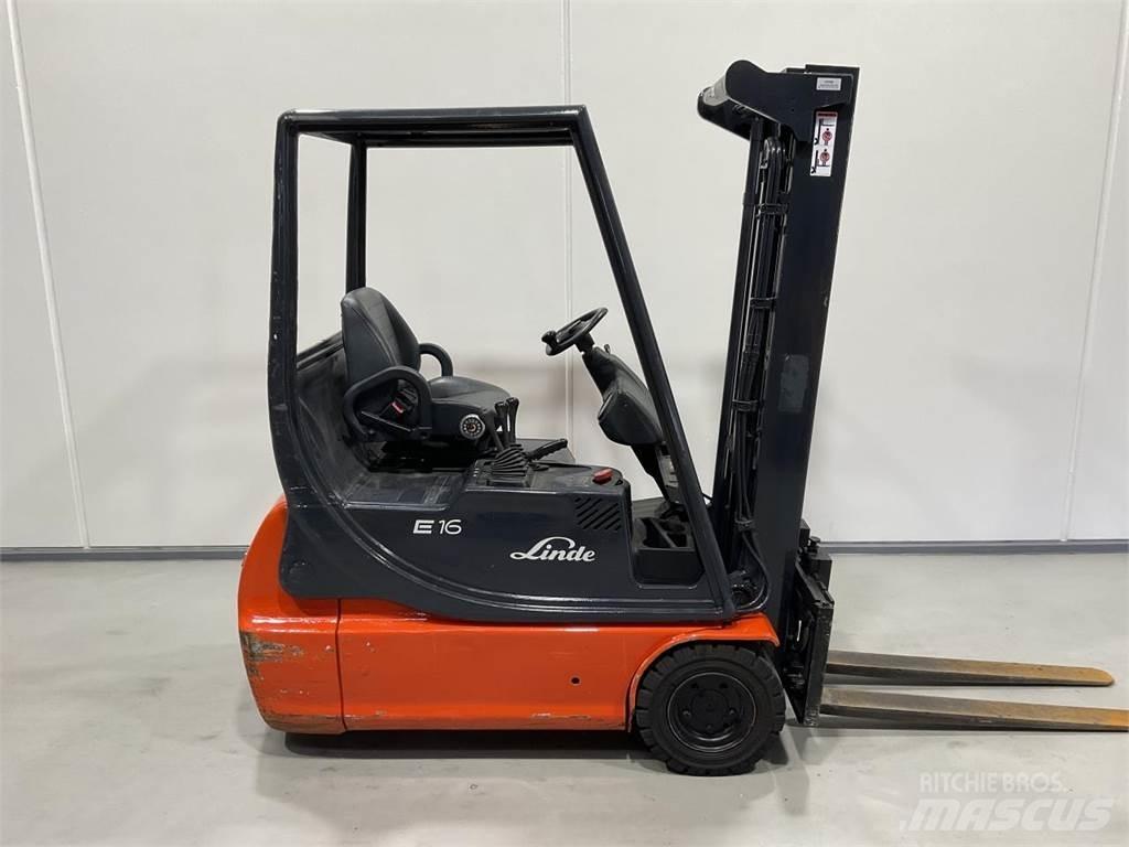 Linde E16C Elektrische heftrucks