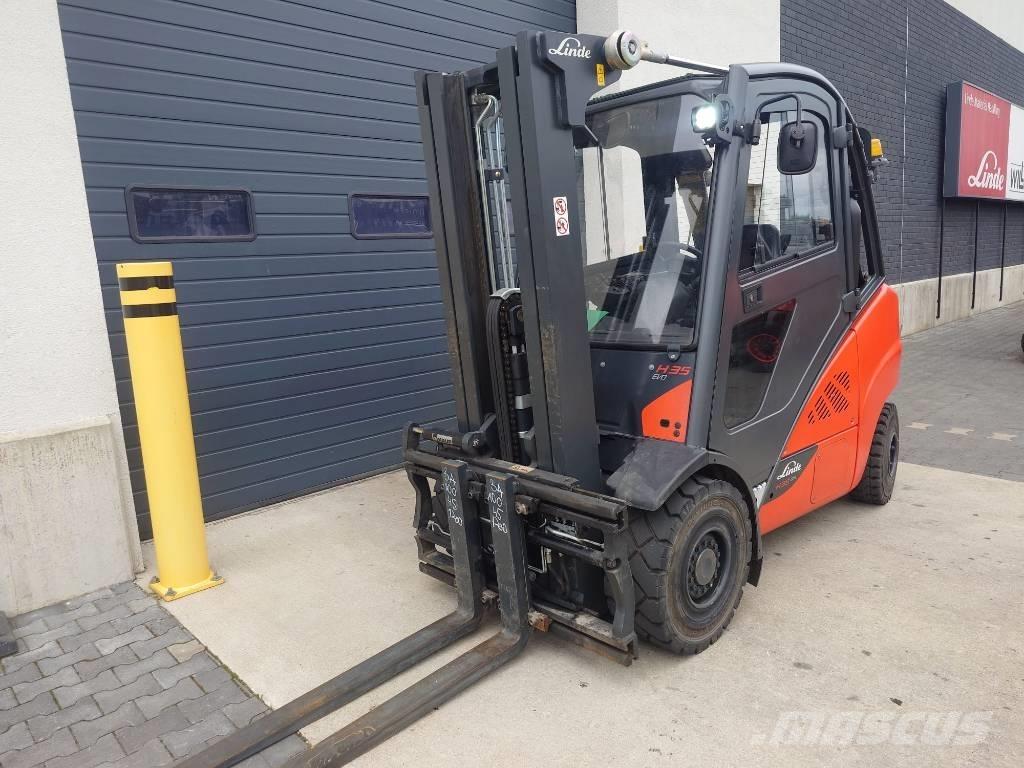 Linde H35T/393-02 LPG heftrucks