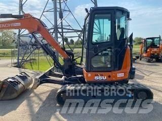 Hitachi ZX55U Minibagger < 7t