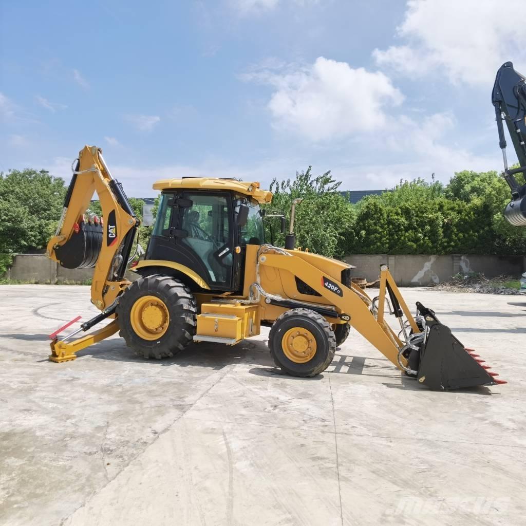 CAT 420 F Baggerlader