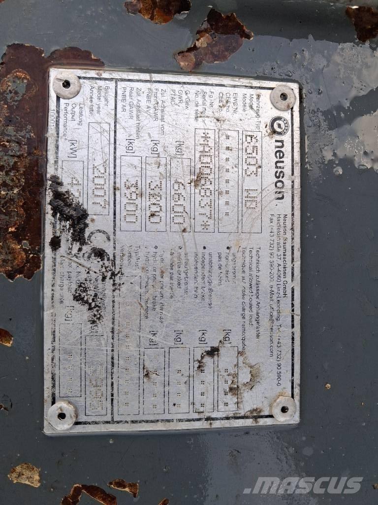 Neuson 6503 WD Mobilbagger