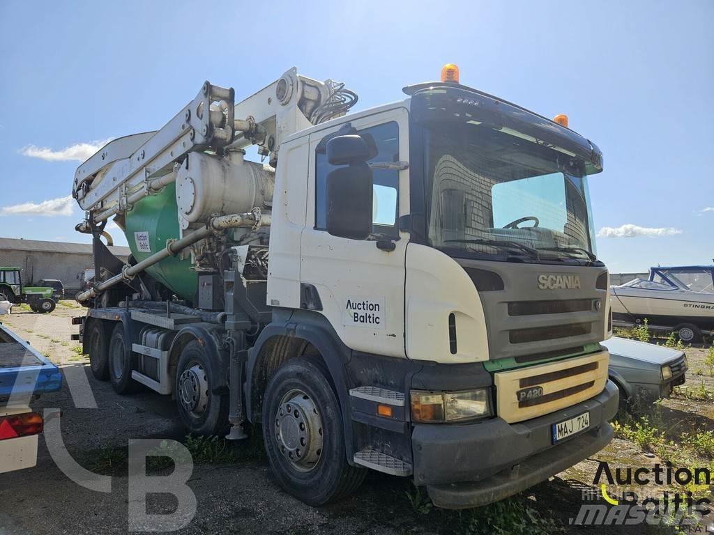 Scania P 420 Betonpumpen