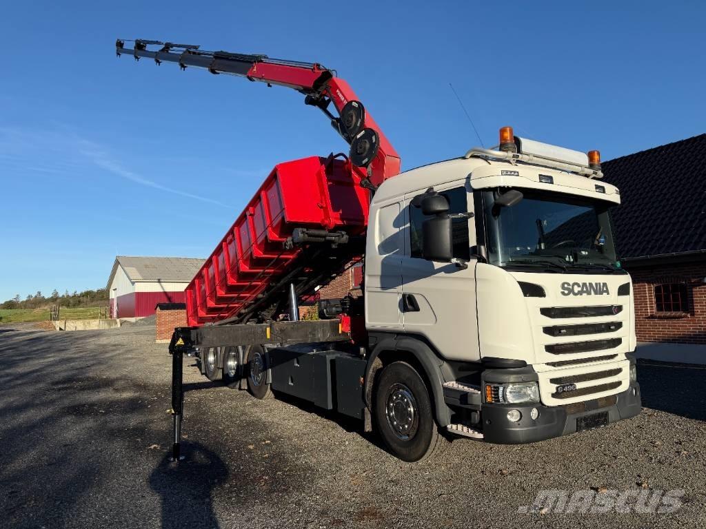 Scania G490 8x2 Absetzkipper