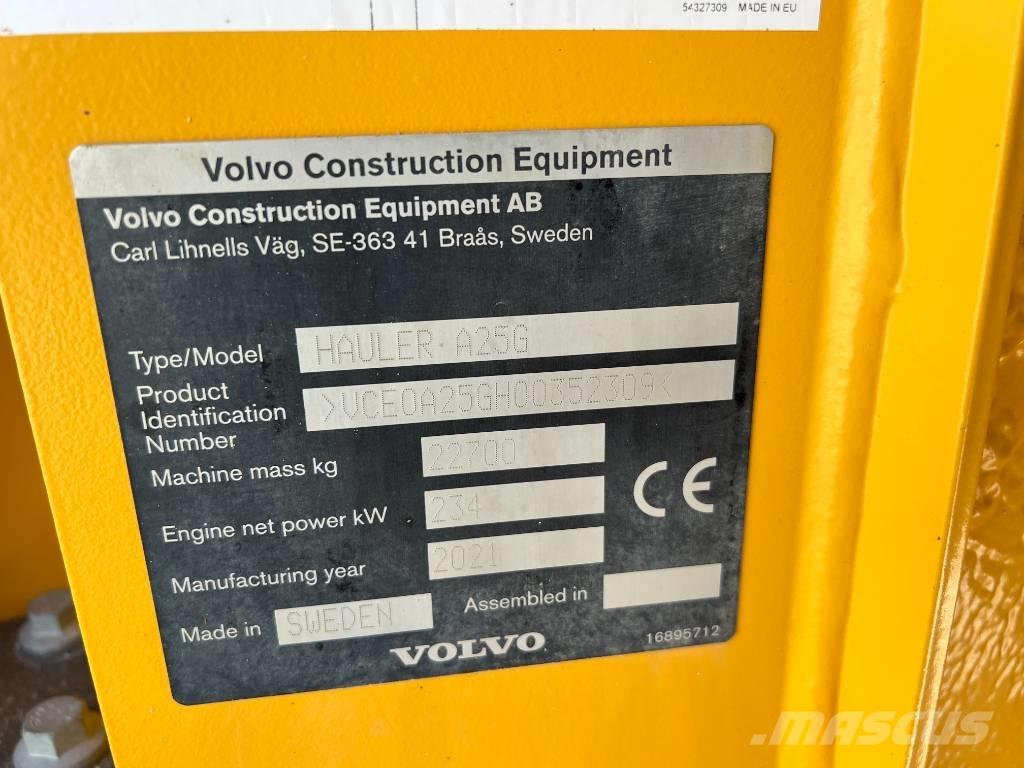 Volvo A25G Dumper - Knickgelenk