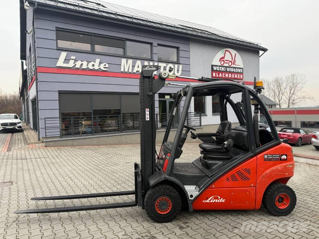Linde H25T-01 LPG heftrucks