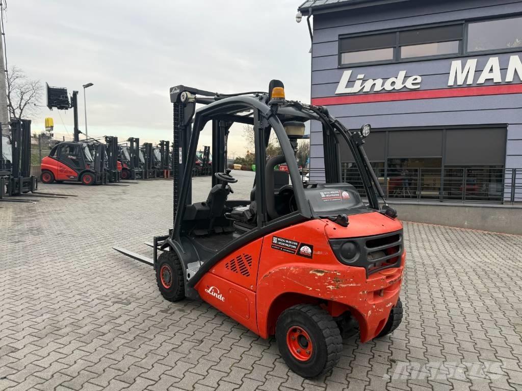 Linde H25T-01 LPG heftrucks
