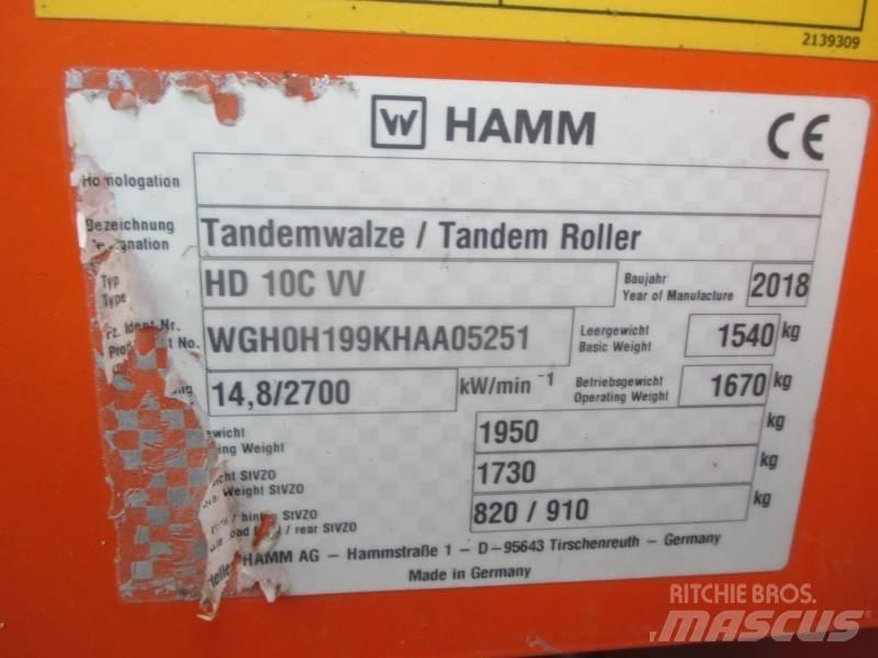 Hamm HD 10 C VV Tandemwalzen