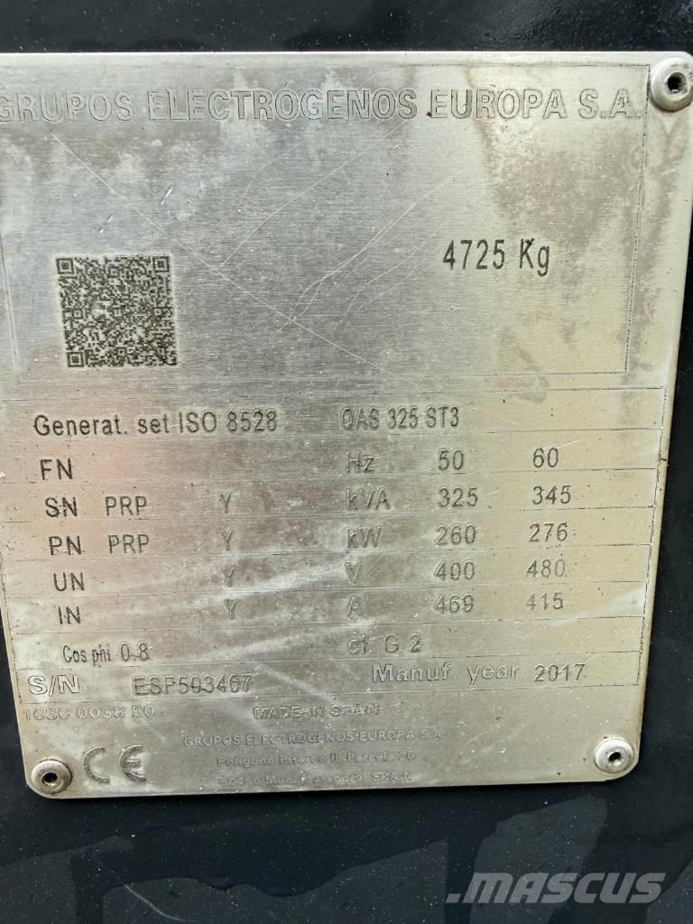 Atlas Copco QAS 325 Diesel Generatoren