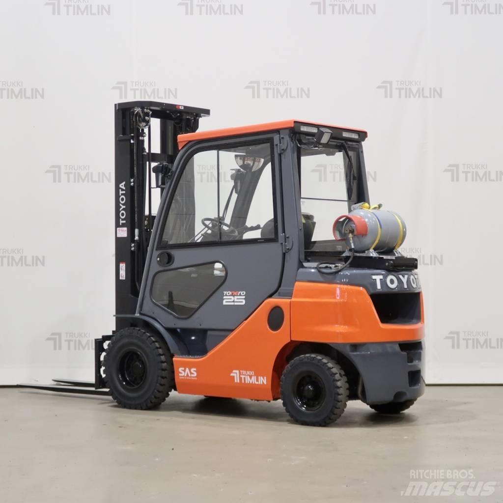 Toyota 02-8FGF25 LPG heftrucks